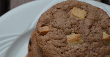cookies nutella et pépites de chocolat blanc