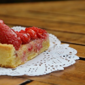 tarte aux fraises