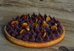 tarte à la noisette chocolat et caramel