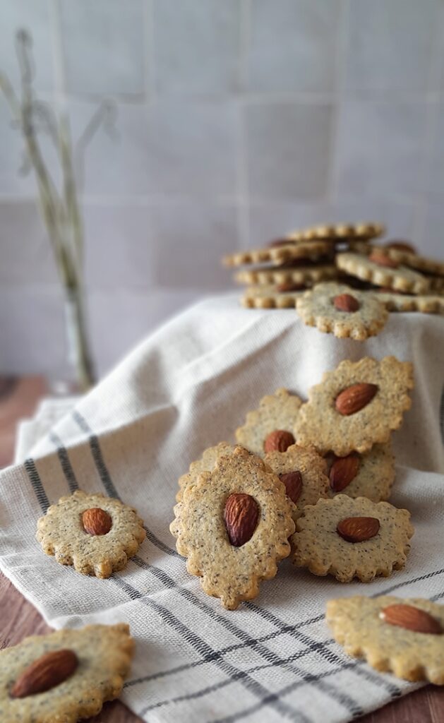 recette amandes biscuits pavot