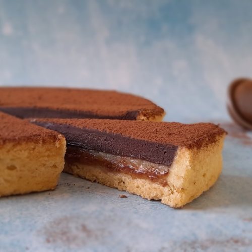 tarte fudge chocolat