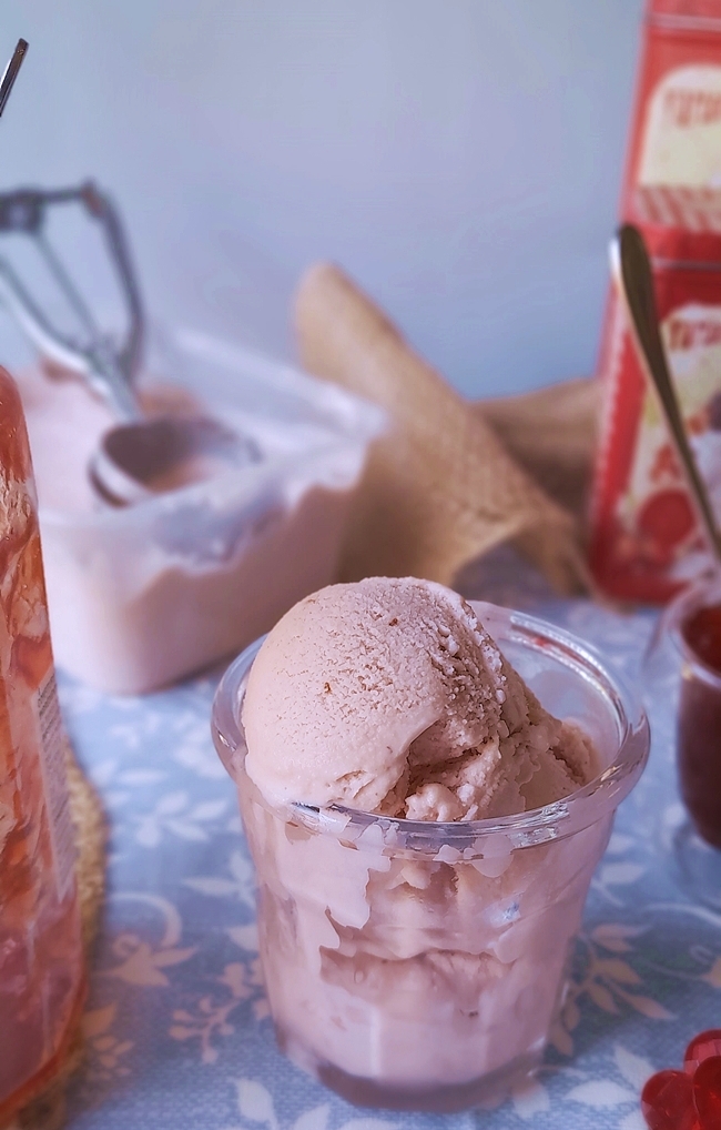 glace confiture maison