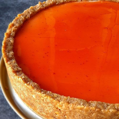 new york cheesecake sans cuisson avec coulis