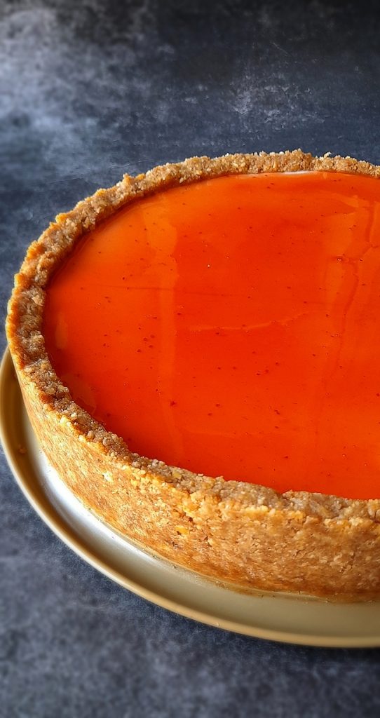 new york cheesecake sans cuisson avec coulis