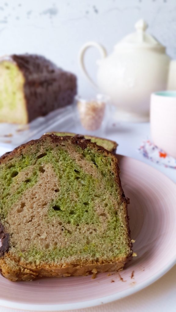 cake marbre pistache praline
