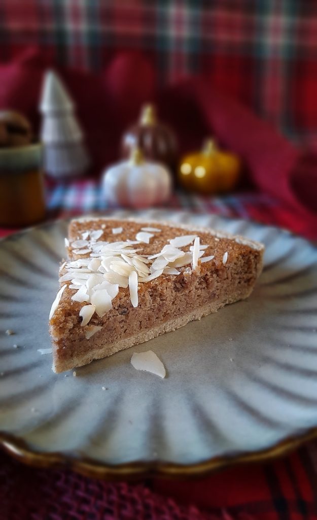 part tarte chataignes miel