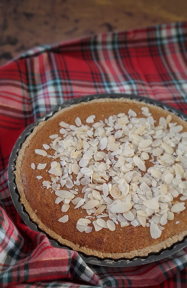 tarte miel chataignes