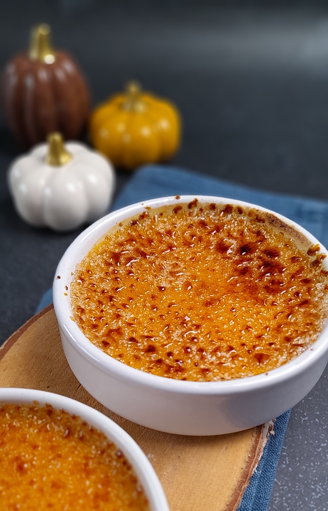 cremes brulee potimarron